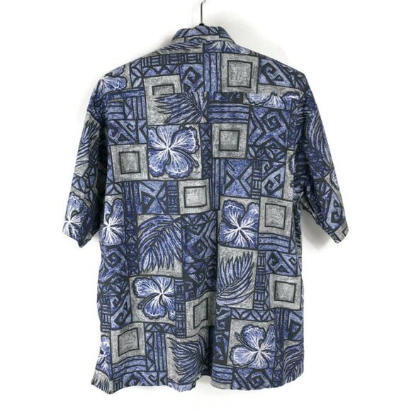 Cooke Street Casual Button Up Hawaiian Shirt Men's XL Floral Cotton Beach Summer - Picture 6 of 10